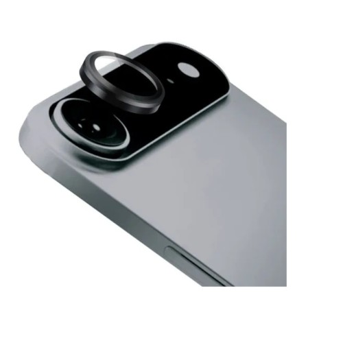 Tempered Glass / Προστατευτικό Τζαμάκι Κάμερας για iPhone Air - Μαύρο