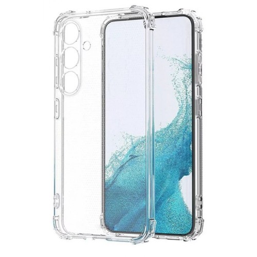 Θήκη TPU Σιλικόνης 1.5mm με Ενισχυμένες Γωνίες για Samsung Galaxy S25 Plus - Διάφανο