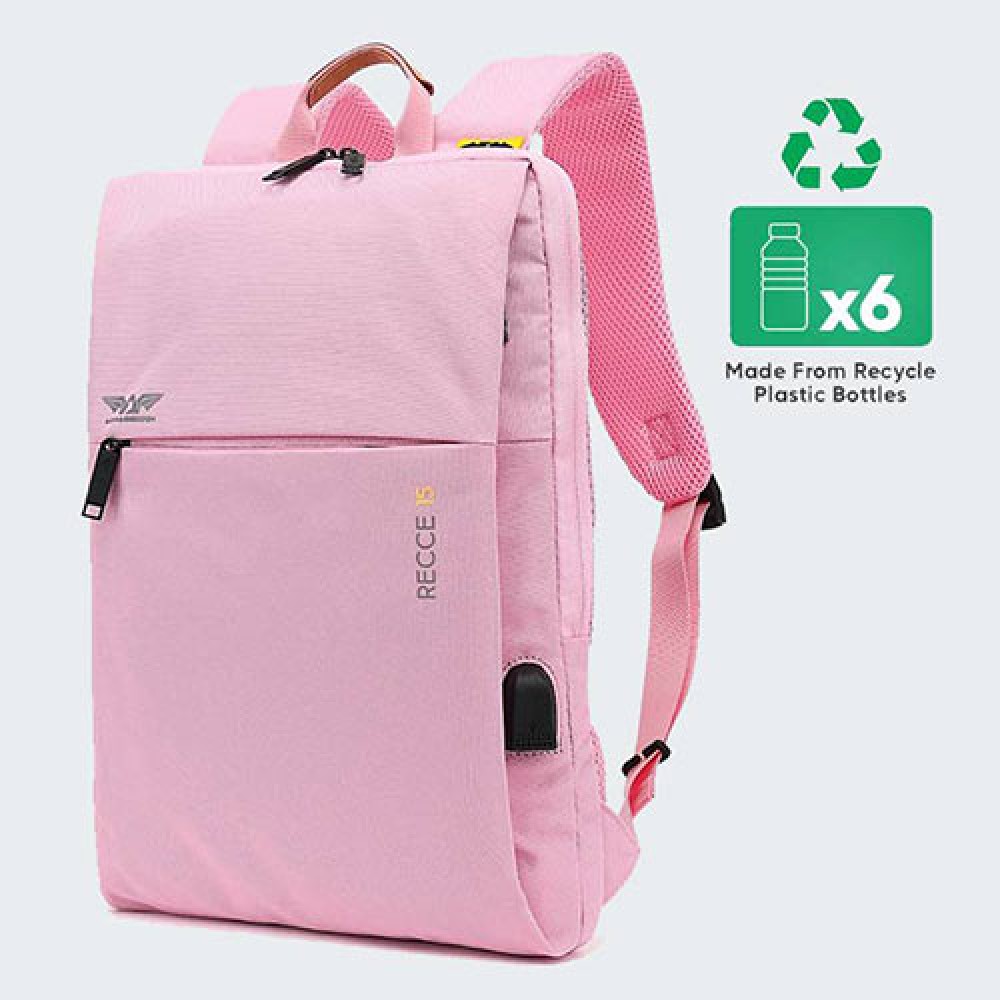 Armaggeddon Backpack Recce 15 Gaia για Laptop Up σε 15 - Ροζ RECCE15-GAIA-P