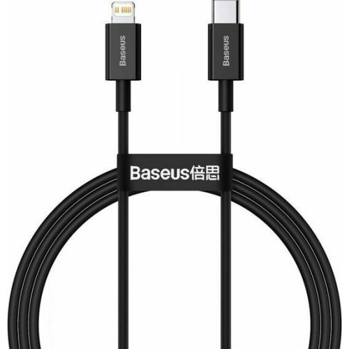 Baseus Καλώδιο Superior Series USB-C σε Lightning PD 20W 1μ. - Μαύρο