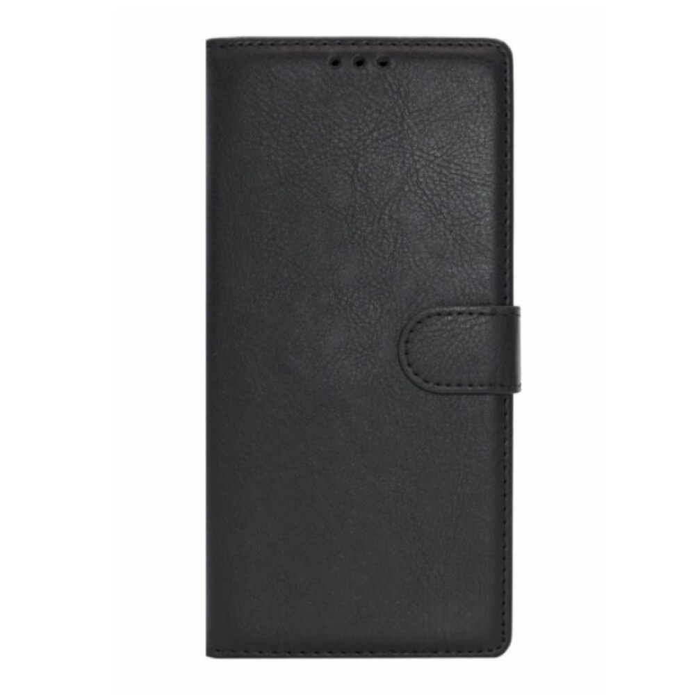 Θήκη Book Style Lux με Λουράκι για Samsung Galaxy S25 FE - Μαύρη