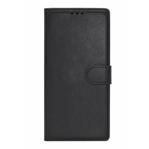Θήκη Book Style Lux με Λουράκι για Samsung Galaxy S25 FE - Μαύρη