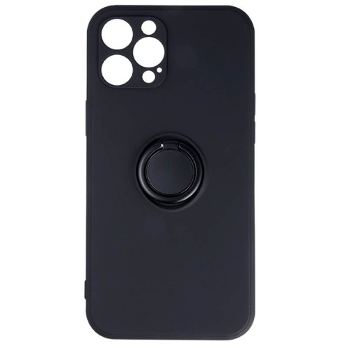 Θήκη Finger Grip με Βάση Στήριξης Δαχτυλίδι για Samsung Galaxy S25 - Μαύρο