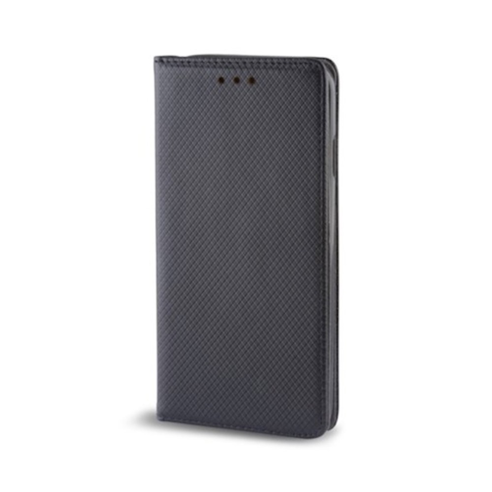 Υφασμάτινη Μαγνητική Θήκη Book Style για iPhone 12 / 12 Pro - Μαύρη
