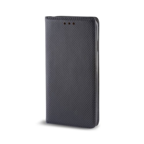 Υφασμάτινη Μαγνητική Θήκη Book Style για iPhone 12 / 12 Pro - Μαύρη