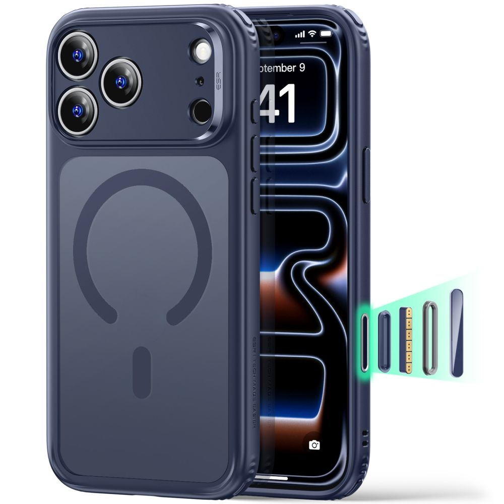 Σκληρή Θήκη ESR Classic Hybrid με Magsafe και Προστασία Κάμερας για iPhone 17 Pro Max / 18 Pro Max - Μπλε