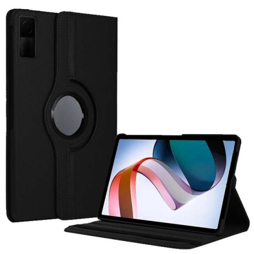Περιστρεφόμενη Θήκη Tablet Book Style για Xiaomi Redmi Pad - Μαύρο