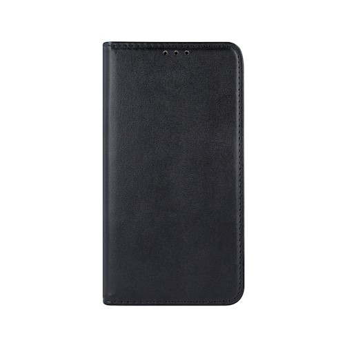 Μαγνητική Θήκη Δερματίνης Book Style για iPhone XR - Μαύρο