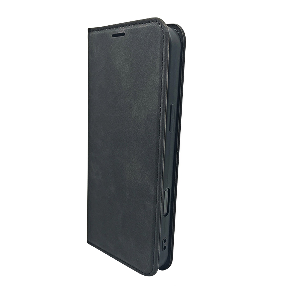 Θήκη Book Suede Style για Xiaomi Redmi Note 15 5G - Μαύρο
