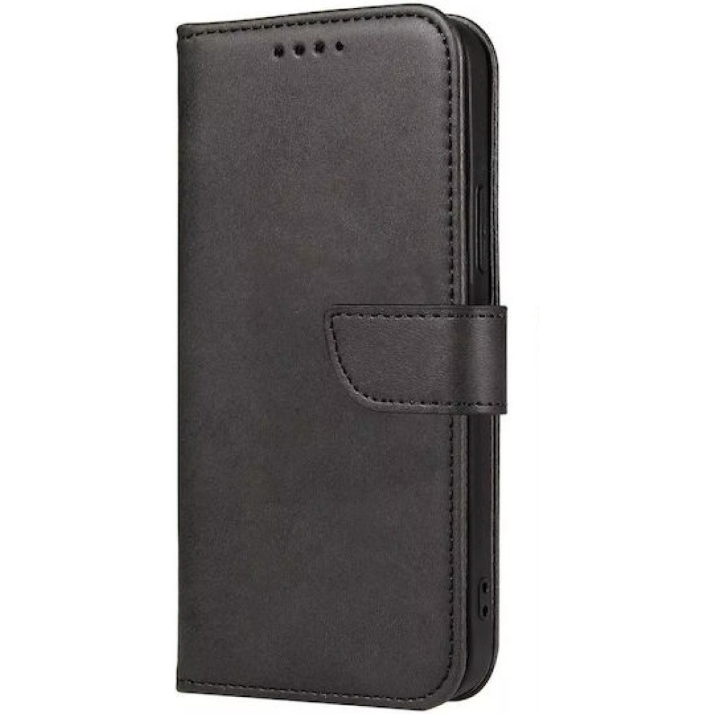 Θήκη Book Style με Λουράκι για Samsung Galaxy A56 - Μαύρο