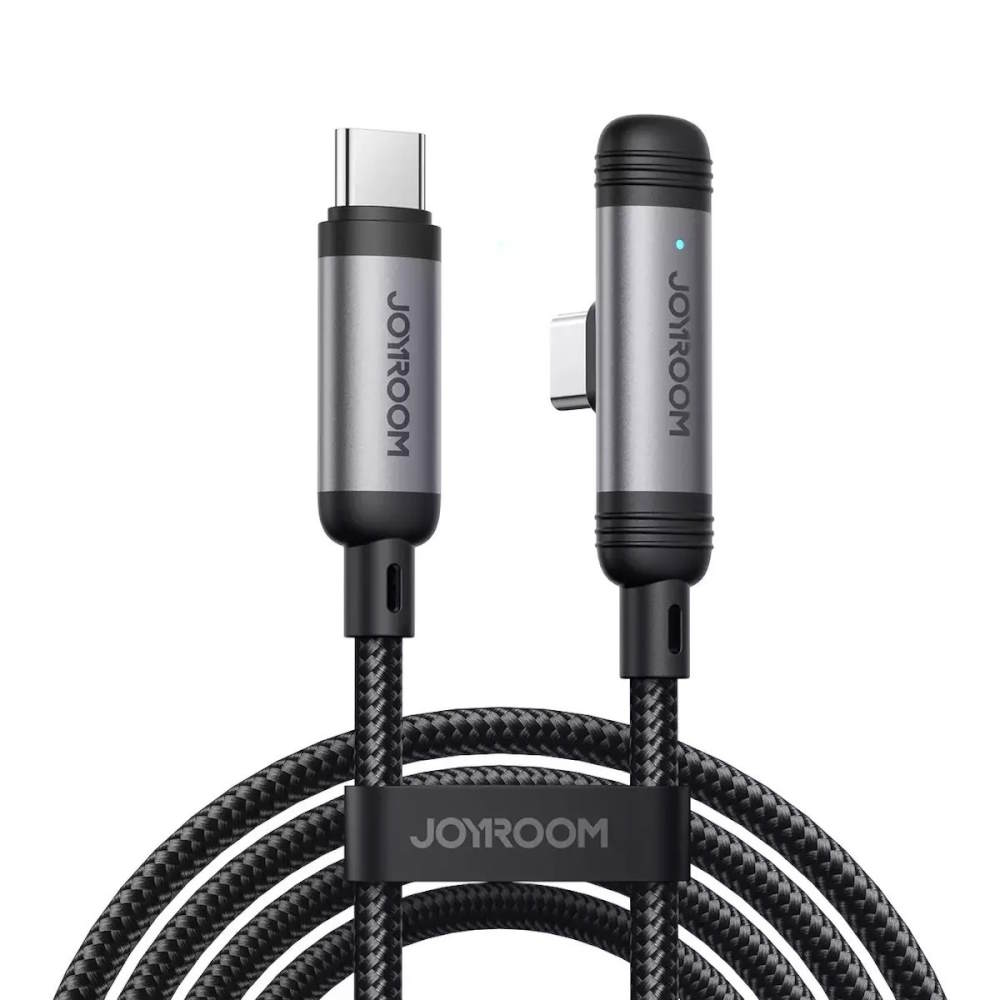 Joyroom S-A56 EnjoyX Καλώδιο Φόρτισης Type C σε Type C 60W 1.2M - Μαύρο