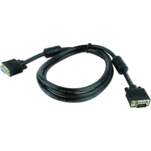 Προέκταση Καλωδίου CABLEEXPERT VGA 1.8μ - Μαύρο