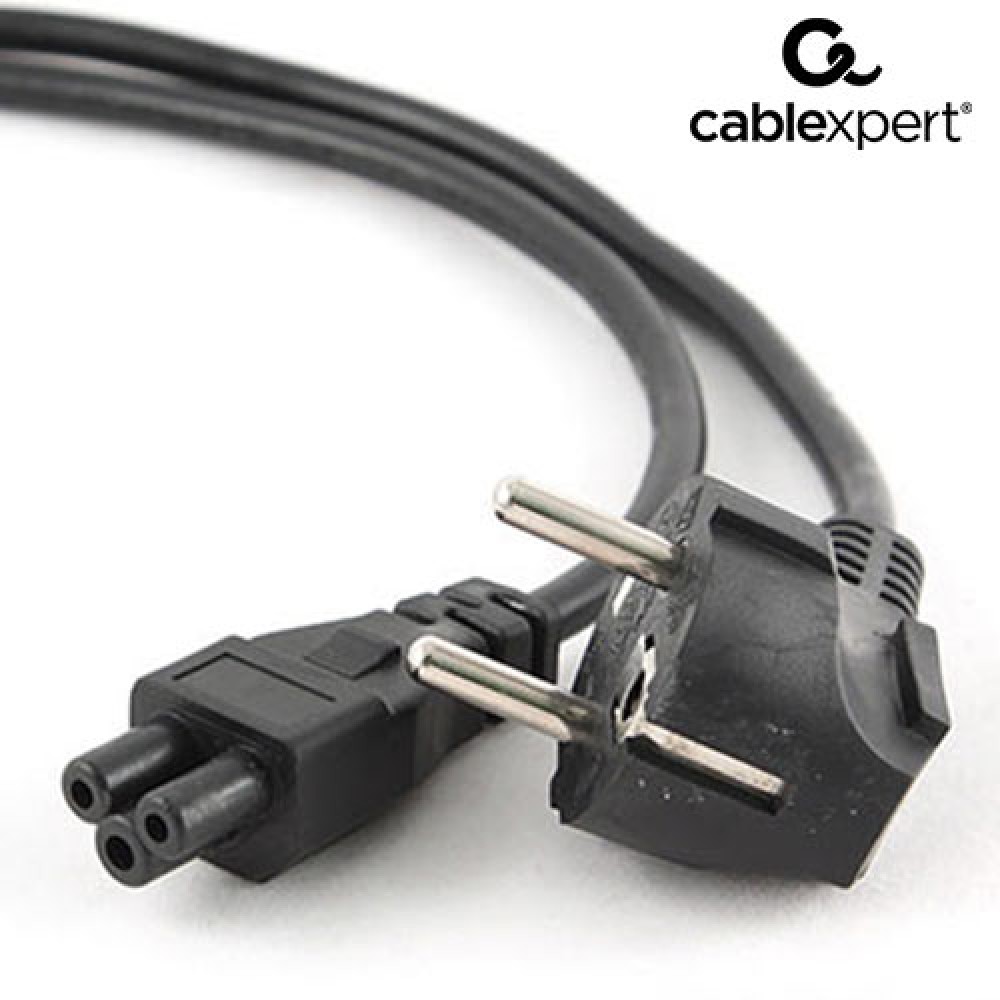 CABLEXPERT Καλώδιο Τροφοδοσίας Τριπλό C5 Vde Aproved 1.8μ. PC-186-ML12