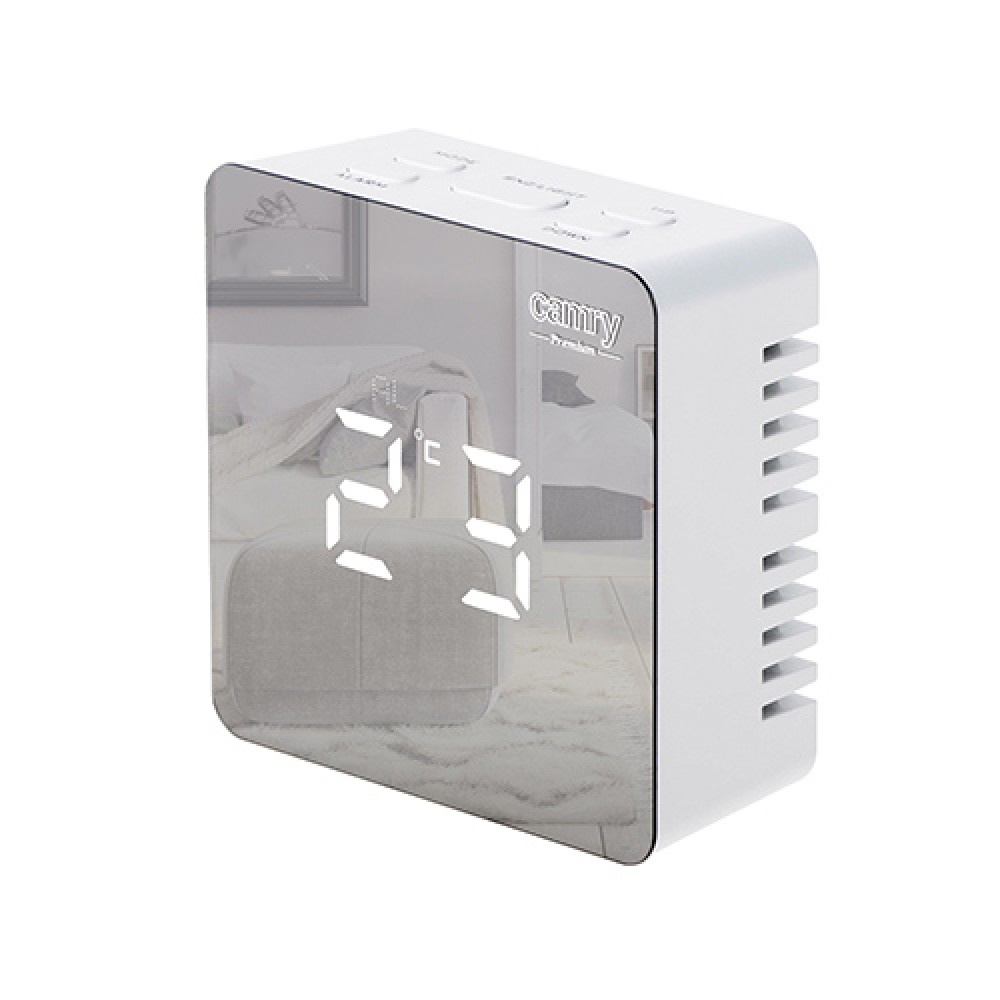Camry Led Alarm Clock Radio - Λευκό CR1150W