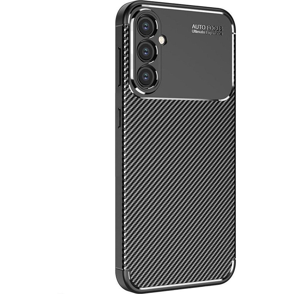 Θήκη TPU Carbon Style για Samsung Galaxy A16 - Μαύρο