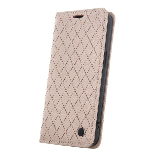 Caro Μαγνητική Θήκη Book Style για Samsung Galaxy A55 - Χρυσό