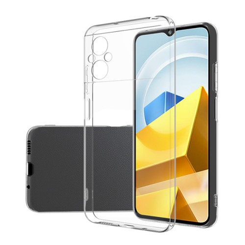 Θήκη TPU Σιλικόνης GREEN ON για Xiaomi Poco M5 - Διάφανο