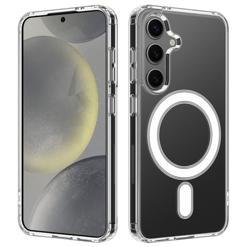Θήκη TPU Σιλικόνης 1.5mm με Ενισχυμένες Γωνίες και MagSafe για Samsung Galaxy A37 - Διάφανο