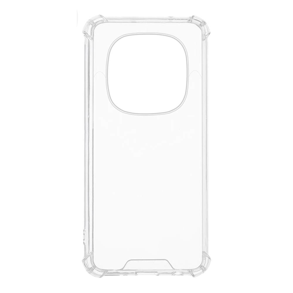 Θήκη TPU Σιλικόνης με Ενισχυμένες Γωνίες για Xiaomi Redmi Note 14 Pro 4G - Διάφανο