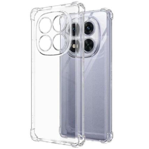 Θήκη TPU Σιλικόνης 1.5mm με Ενισχυμένες Γωνίες για Redmi Note 14 Pro 5G / Note 14 Pro Plus 5G / Poco X7 - Διάφανη
