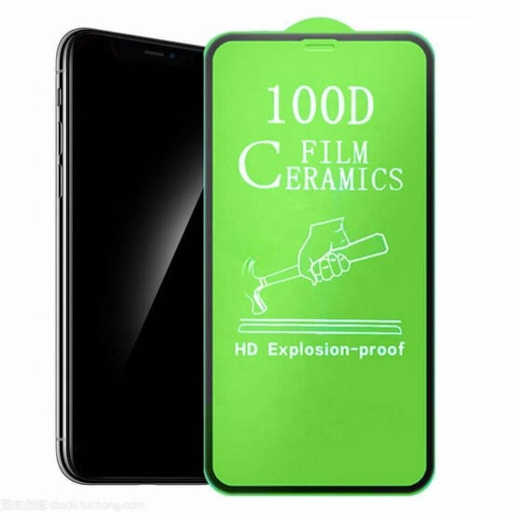 Nano Flexi Hybrid Ceramic Μεμβράνη Προστασίας FULL GLUE για Samsung Galaxy A24 4G / A25 - Μαύρο Πλαίσιο