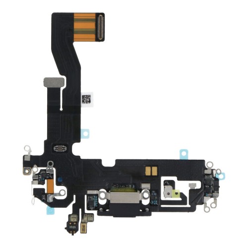 Καλωδιοταινία Θύρας Φόρτισης / Dock για iPhone 12 / 12 Pro - Μαύρο