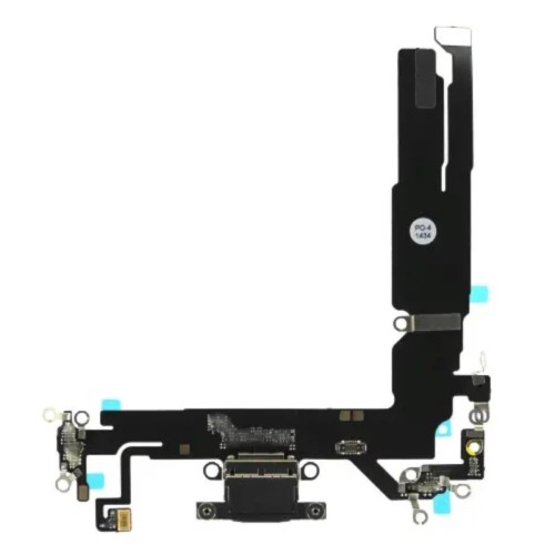 Καλωδιοταινία Θύρας Φόρτισης / Dock για iPhone 16 - Μαύρο