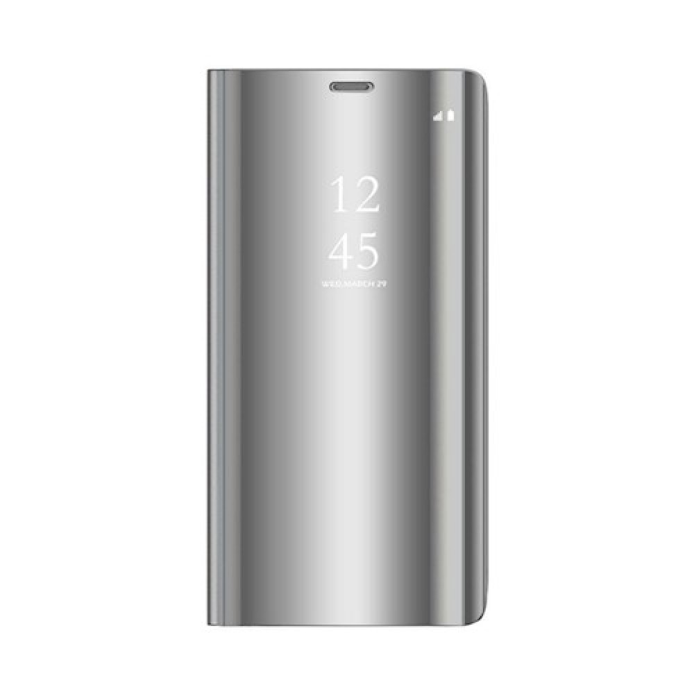 Θήκη Book Style Clear View για Samsung S20 Ultra - Ασημί
