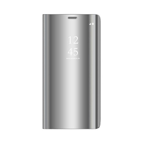 Θήκη Book Style Clear View για Samsung S20 Ultra - Ασημί