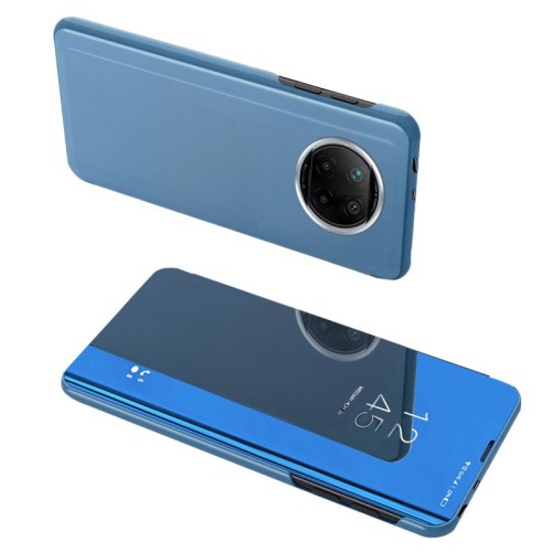Θήκη Book Style Clear View για Xiaomi Redmi Note 9T - Μπλε