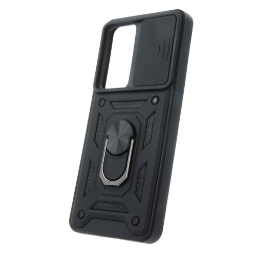 Σκληρή Θήκη Armor με Βάση Στήριξης Δαχτυλίδι για Xiaomi 12T / 12T Pro - Μαύρο