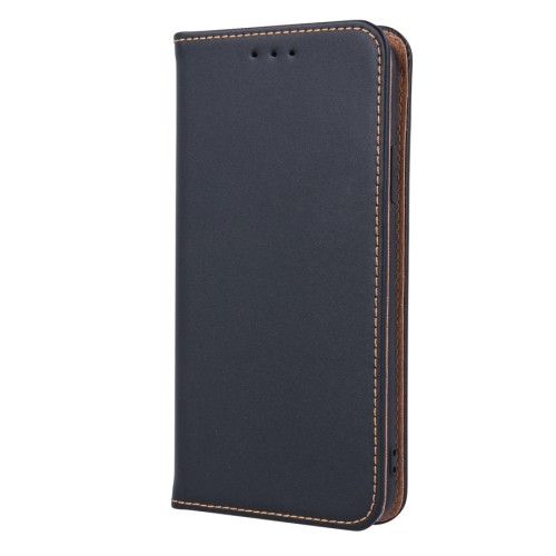 Δερμάτινη Θήκη Book Style για iPhone 15 Pro - Μαύρο