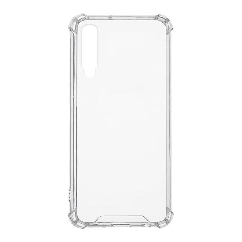 Θήκη TPU Σιλικόνης GREEN ON με Ενισχυμένες Γωνίες για Samsung Galaxy A70 - Διάφανο