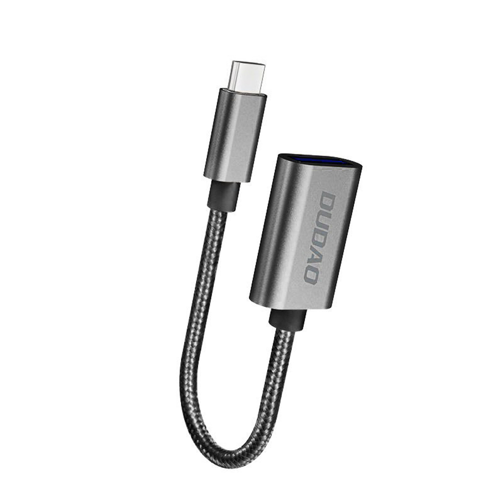 Αντάπτορας Dudao L15T OTG USB-A (Θηλυκό) σε USB-C (Αρσενικό) - Γκρι