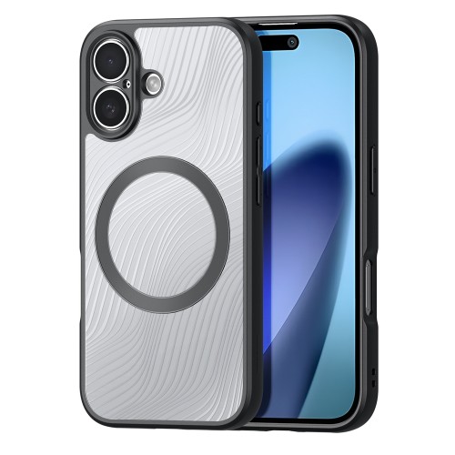 Σκληρή Θήκη DUX DUCIS Aimo Mag με MagSafe για iPhone 17 - Διάφανο / Μαύρο