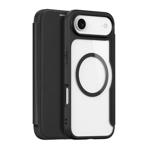 Θήκη DUX DUCIS Skin X Pro Book Style Magsafe Magnetic Flip Cover για iPhone Air - Μαύρο