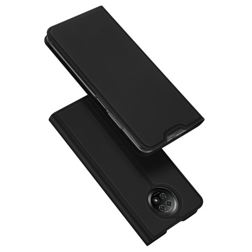 Θήκη Dux Premium Book Style για Xiaomi Redmi Note 9T - Μαύρο