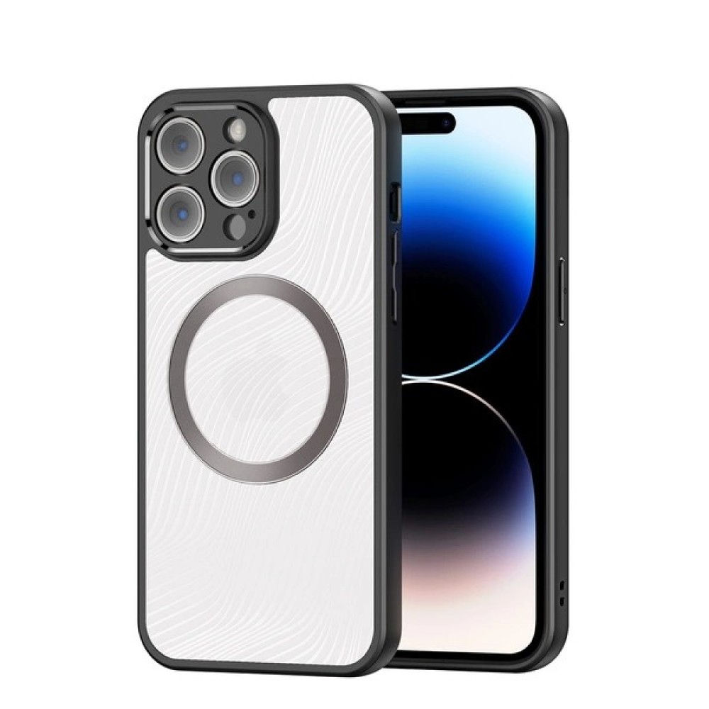 Σκληρή Θήκη DUX DUCIS Aimo Mag με MagSafe για iPhone 14 Pro - Διάφανο / Μαύρο