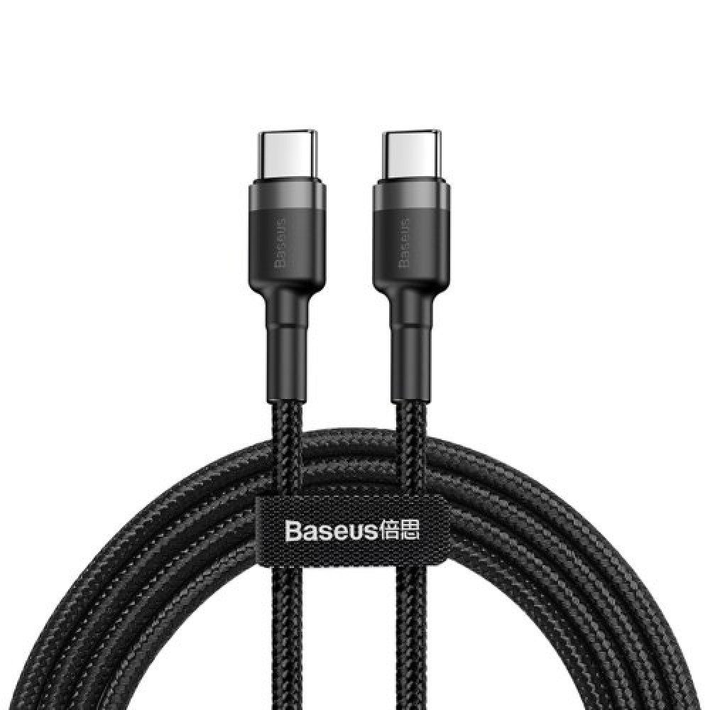 Καλώδιο BASEUS Cafule Type C σε Type C Quick Charge 3.0 3A 60W 2 Μέτρα - Μαύρο