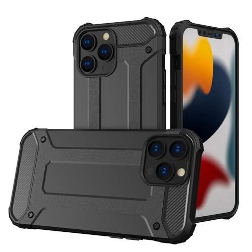 Θήκη Hybrid Armor για iPhone 15 Pro - Μαύρο