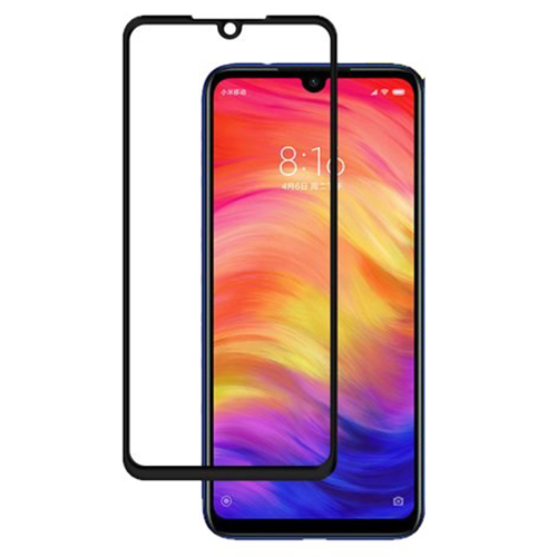 Tempered Glass FULL GLUE για Xiaomi Redmi 8 / 8A -  Μαύρο Πλαίσιο