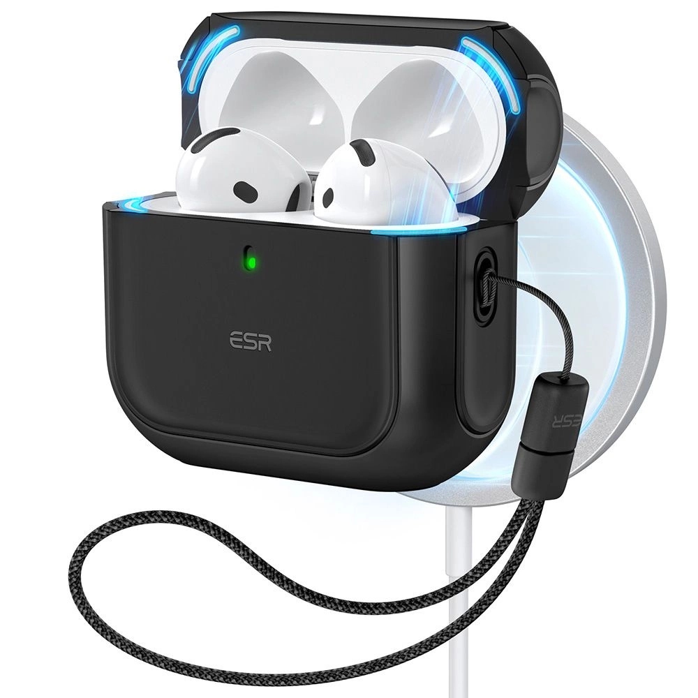 Σκληρή Θήκη ESR Orbit Halolock Magsafe για Airpods 4 - Μαύρο