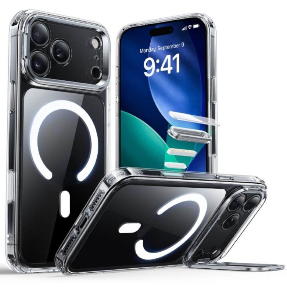 ESR Classic Hybrid Kickstand MagSafe Θήκη για iPhone 17 Pro Max - Διάφανη