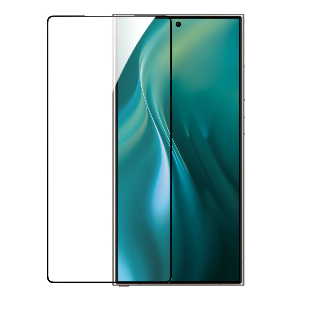 9D Premium Tempered Glass / Τζαμάκι Προστασίας FULL GLUE για Samsung Galaxy S25 Ultra - Μαύρο
