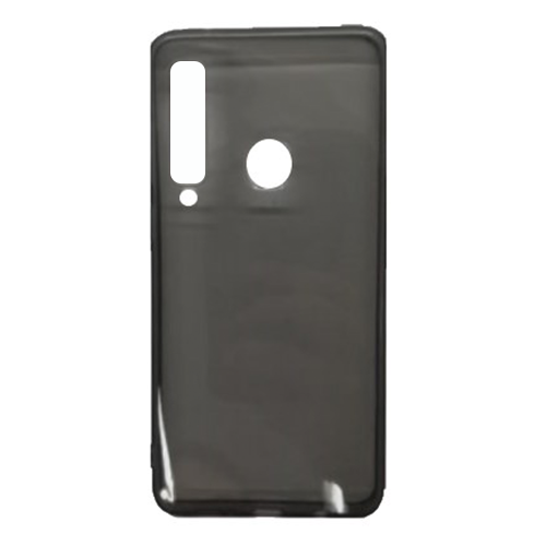 Θήκη TPU Σιλικόνης για Galaxy A9 2018 - Διάφανη Γκρι