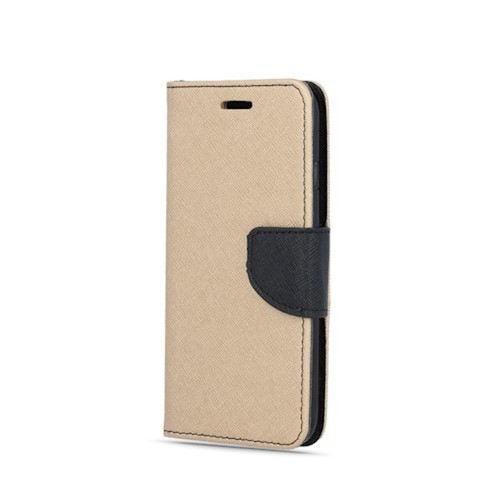 Θήκη Book Style Fancy για Samsung Galaxy A41 - Μαύρο Χρυσό