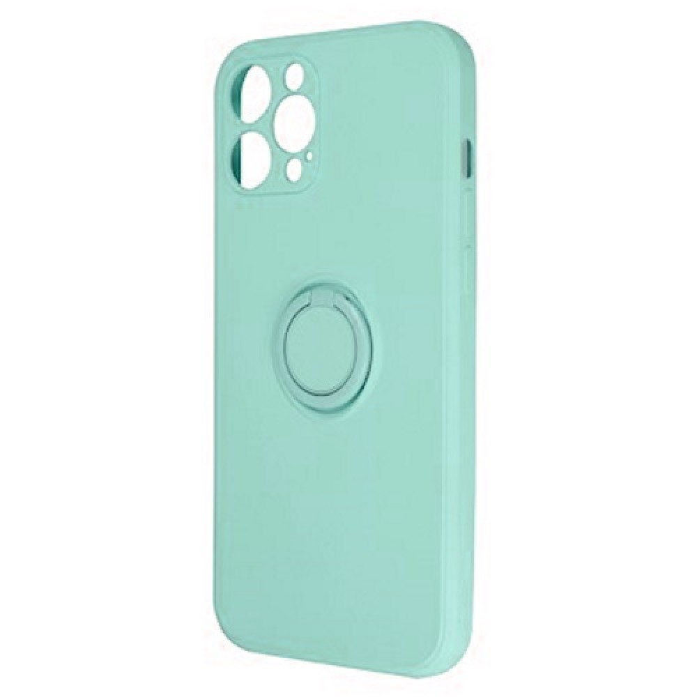 Θήκη Finger Grip με Βάση Στήριξης Δαχτυλίδι για iPhone 14 Pro Max - Ανοιχτό Πράσινο
