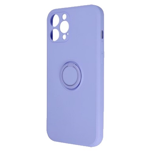 Θήκη Finger Grip με Βάση Στήριξης για Samsung Galaxy A03s - Μωβ
