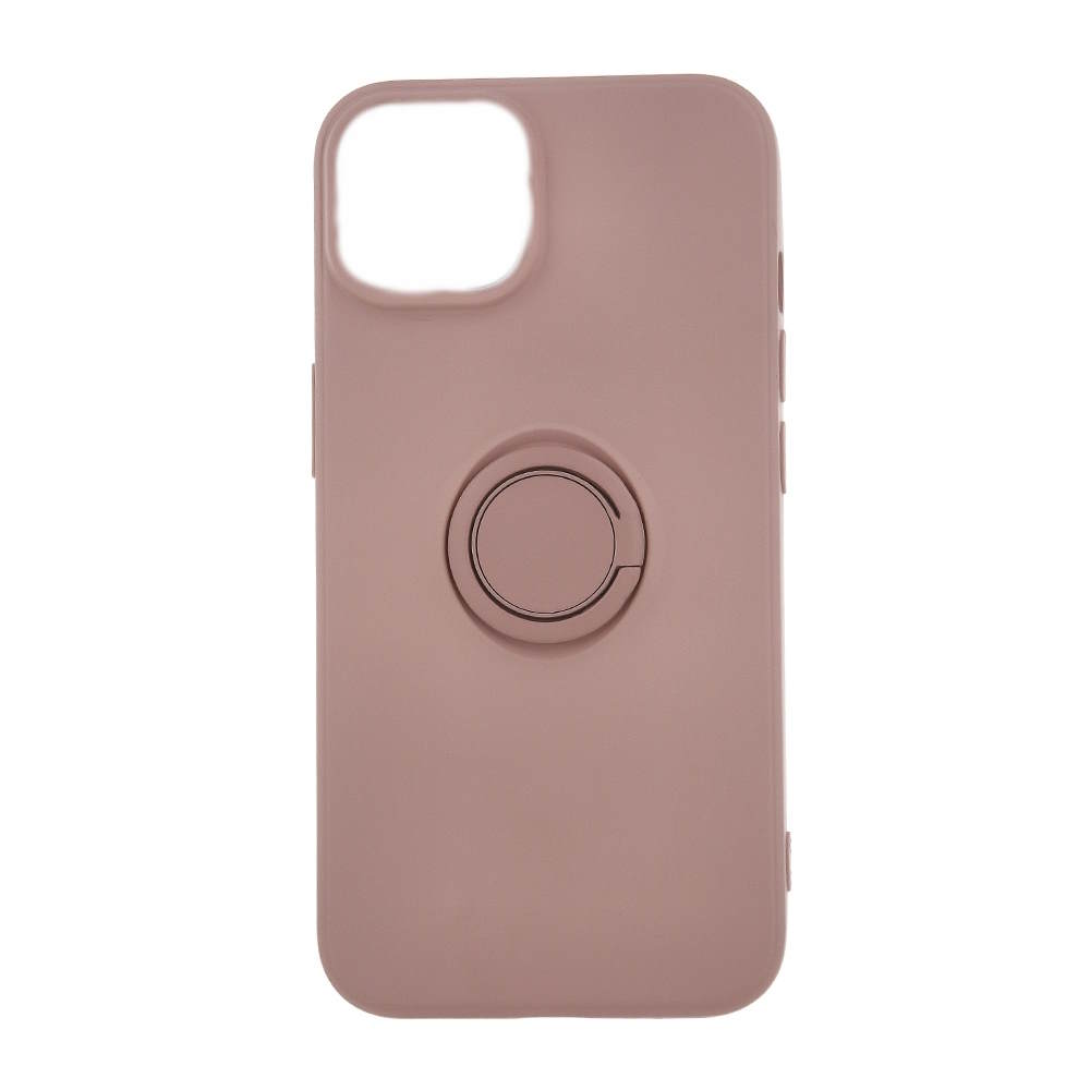Θήκη Finger Grip για iPhone 16 Pro με Βάση Στήριξης - Ροζ