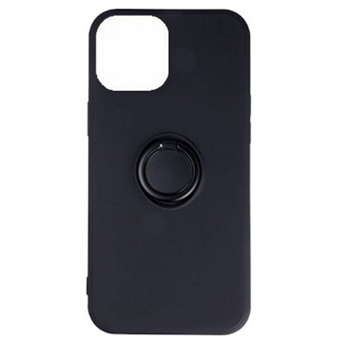 Θήκη Finger Grip για iPhone 13 Pro με Βάση Στήριξης - Μαύρο